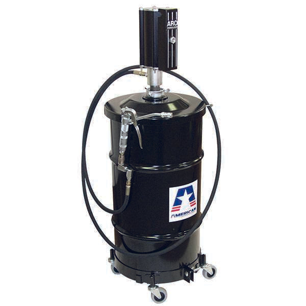 American Lube LP3004-1 Portable Grease Pump Package for 120-Pound Container