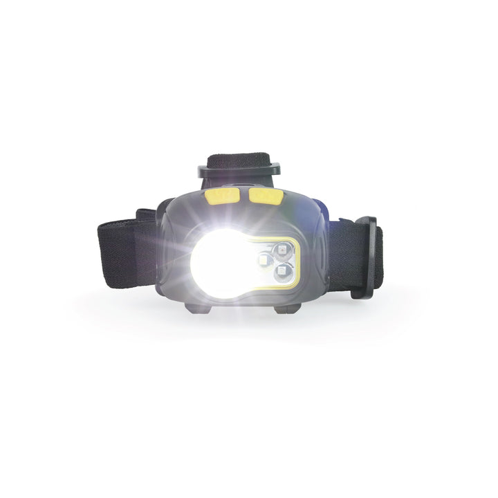 LUXPRO LP346 Bright 300 Lumen Multi-color LED Headlamp, 6 Pieces Tray