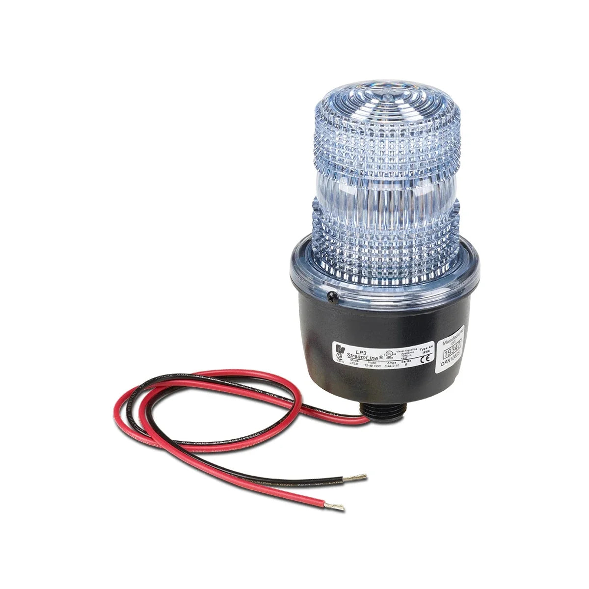 Federal Signal LP3M-012-048C StreamLine® Low Profile Strobe Lights, Clear