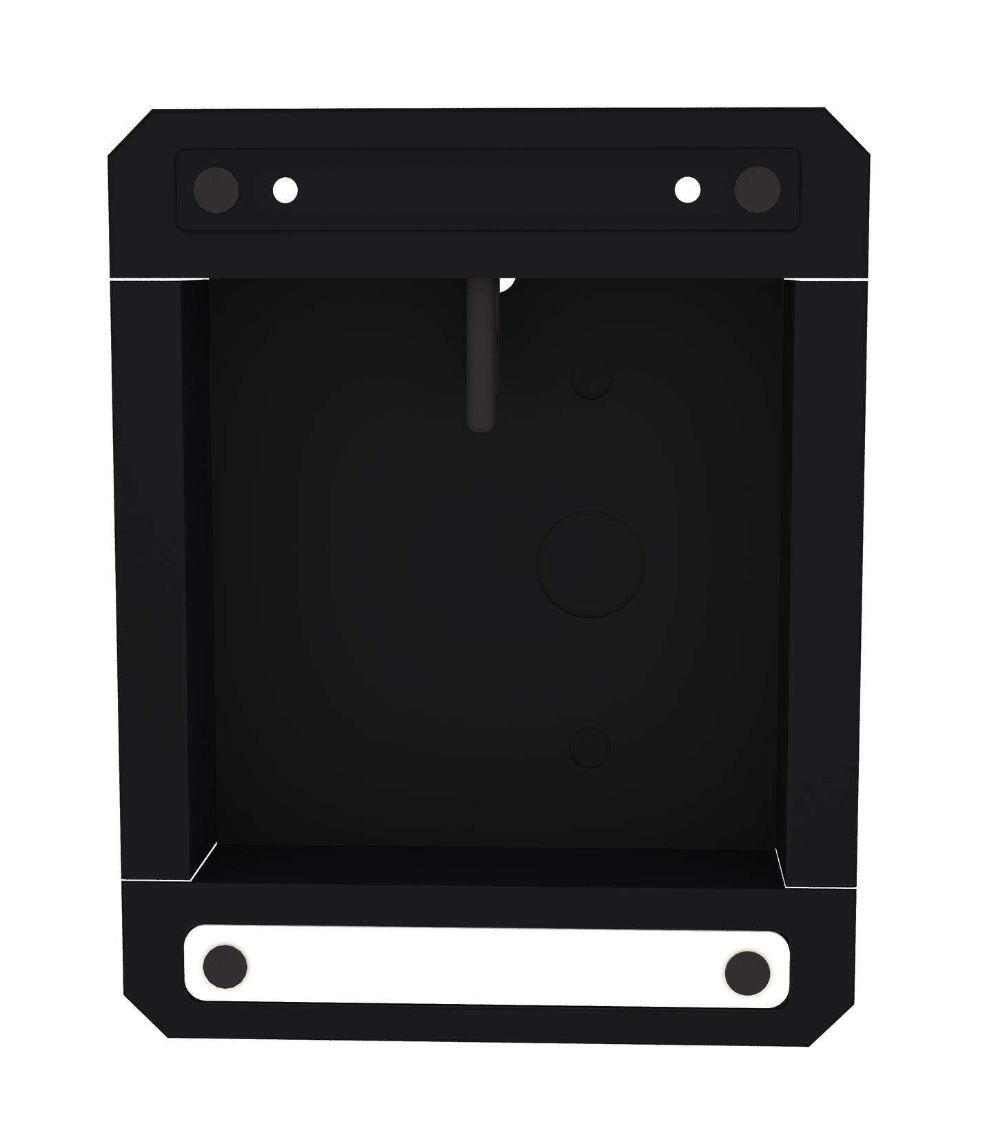 Tennsco LRH-2 Locker Painted Steel Recessed Handle