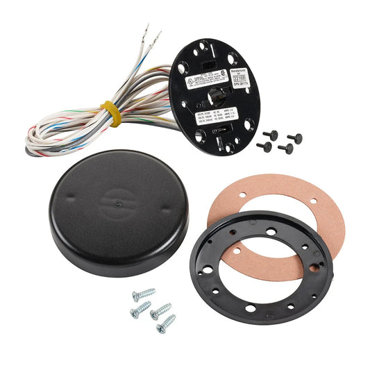 Federal Signal LSBS Base, UL And cUL, 24-240VAC/DC, Low Profile, Surface Mount