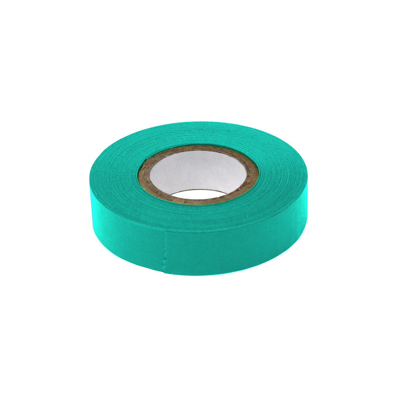Globe Scientific LT-05X500A Labeling Tape 1/2" x 500" per Roll 6 Rolls/Box Aqua