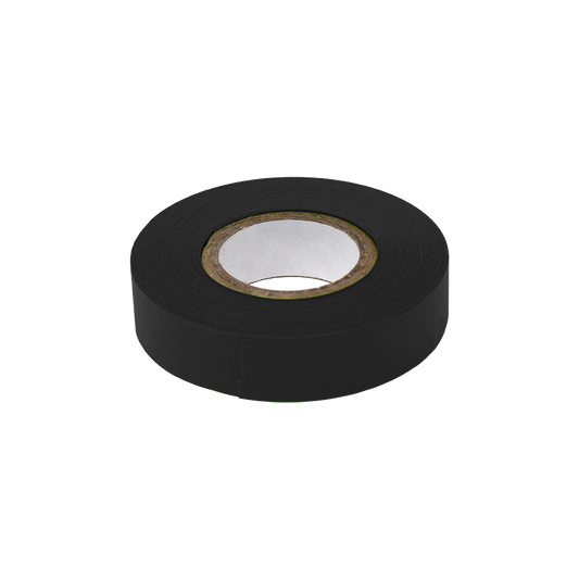 Globe Scientific LT-05X500BK Labeling Tape 1/2" x 500" per Roll 6 Rolls/Box Black