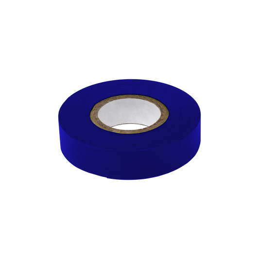 Globe Scientific LT-05X500DKB Labeling Tape 1/2" x 500" per Roll 6 Rolls/Box Dark Blue