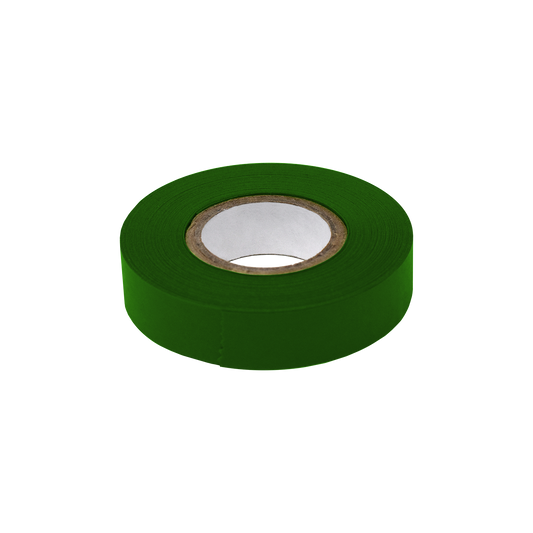 Globe Scientific LT-05X500DKG Labeling Tape 1/2" x 500" per Roll 6 Rolls/Box Dark Green