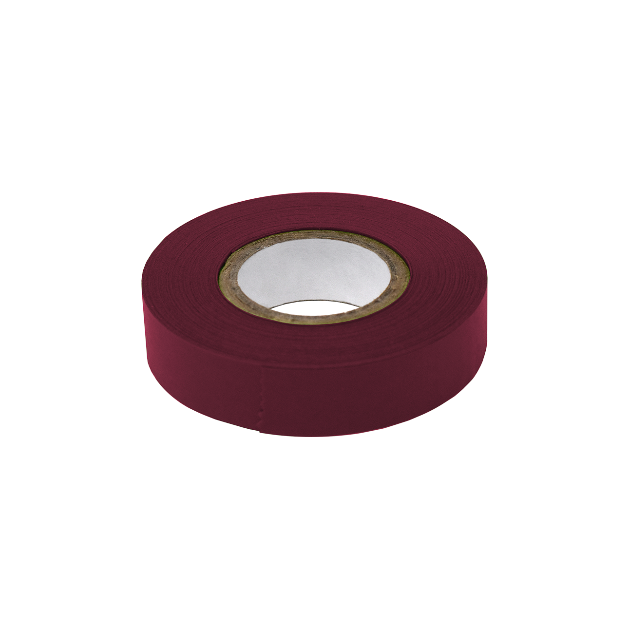 Globe Scientific LT-05X500MR Labeling Tape 1/2" x 500" per Roll 6 Rolls/Box Maroon