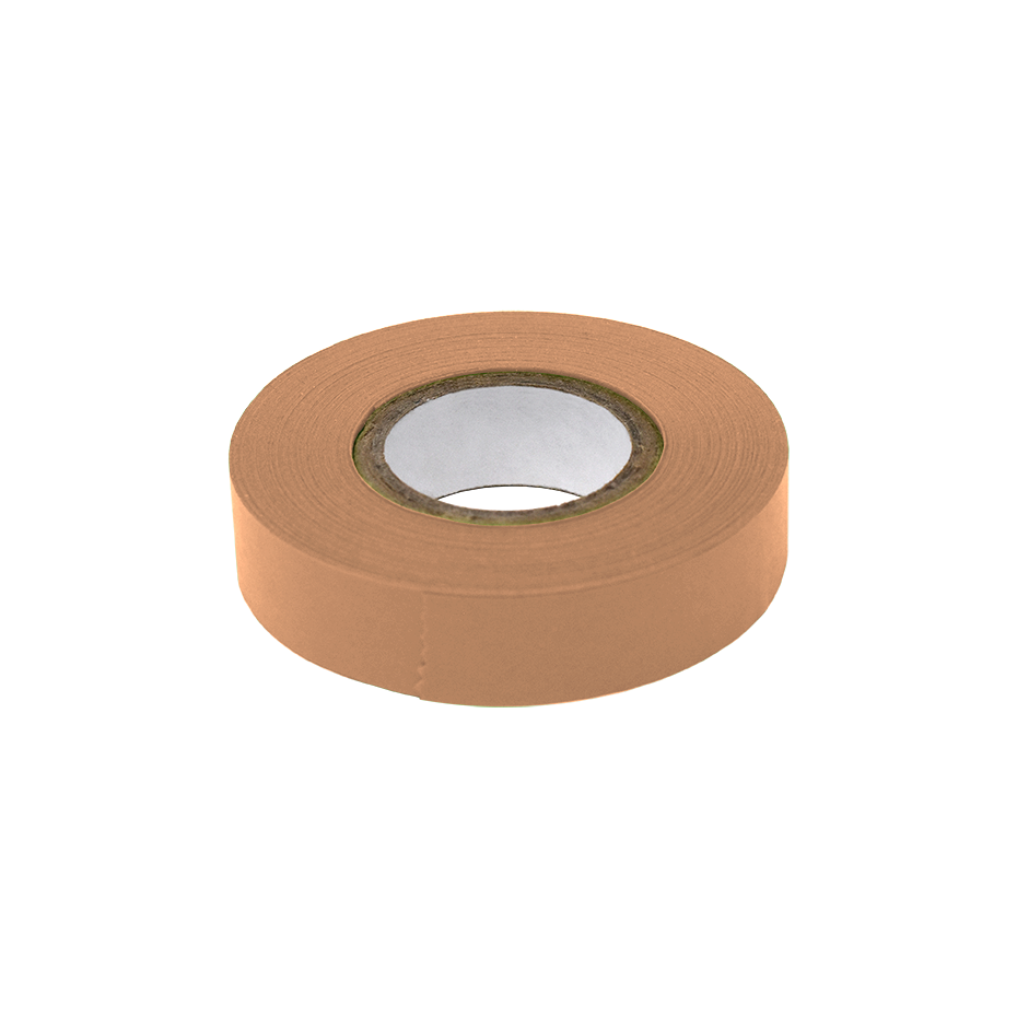 Globe Scientific LT-05X500S Labeling Tape 1/2" x 500" per Roll 6 Rolls/Box Salmon