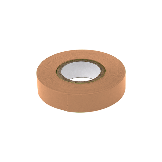 Globe Scientific LT-05X500S Labeling Tape 1/2" x 500" per Roll 6 Rolls/Box Salmon