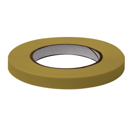 Globe Scientific LT-05X60GL Labeling Tape 1/2" x 60yd per Roll 6 Rolls/Case Gold