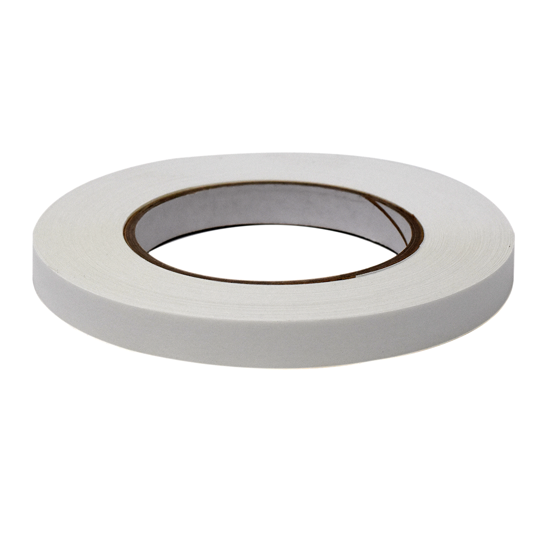 Globe Scientific LT-05X60W Labeling Tape 1/2" x 60yd per Roll 6 Rolls/Case White