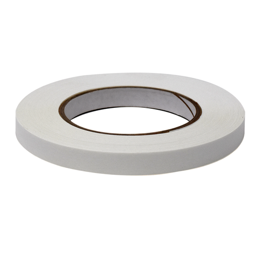 Globe Scientific LT-05X60W Labeling Tape 1/2" x 60yd per Roll 6 Rolls/Case White