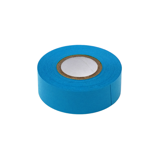 Globe Scientific LT-075X500B Labeling Tape 3/4" x 500" per Roll 4 Rolls/Box Blue