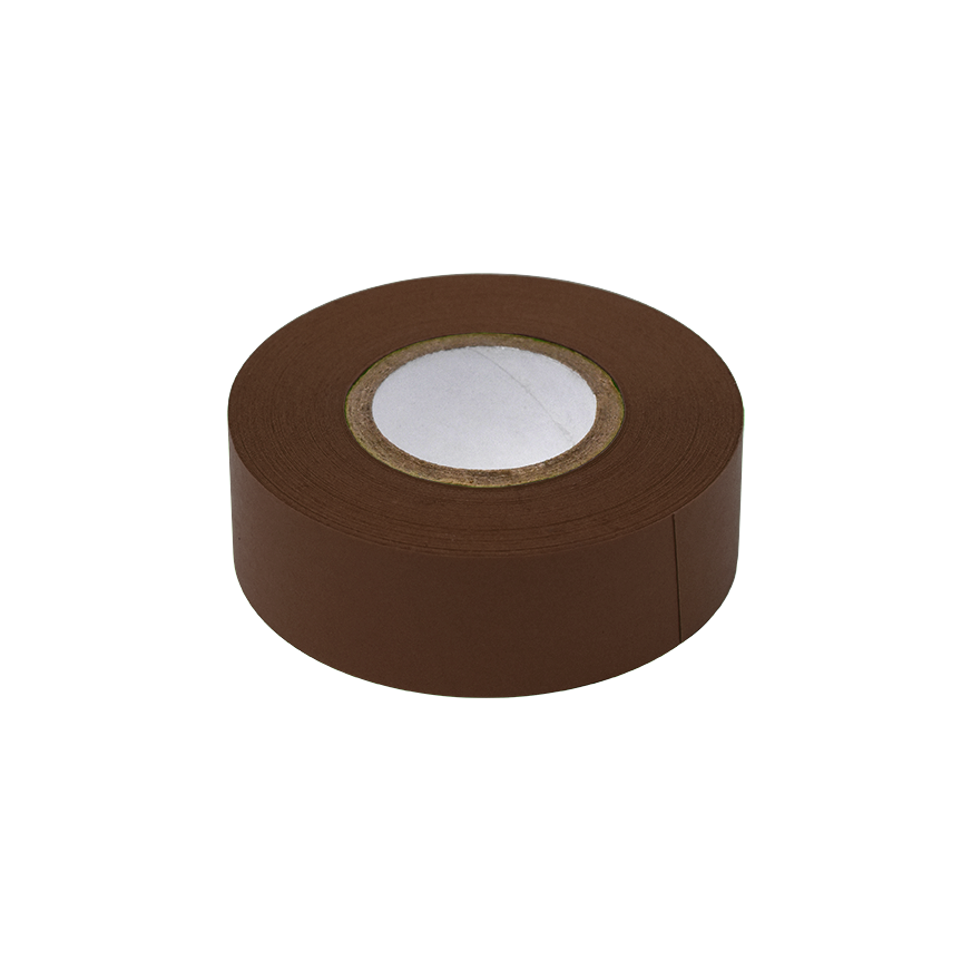 Globe Scientific LT-075X500BR Labeling Tape 3/4" x 500" per Roll 4 Rolls/Box Brown