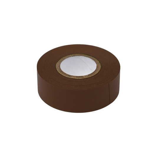 Globe Scientific LT-075X500BR Labeling Tape 3/4" x 500" per Roll 4 Rolls/Box Brown