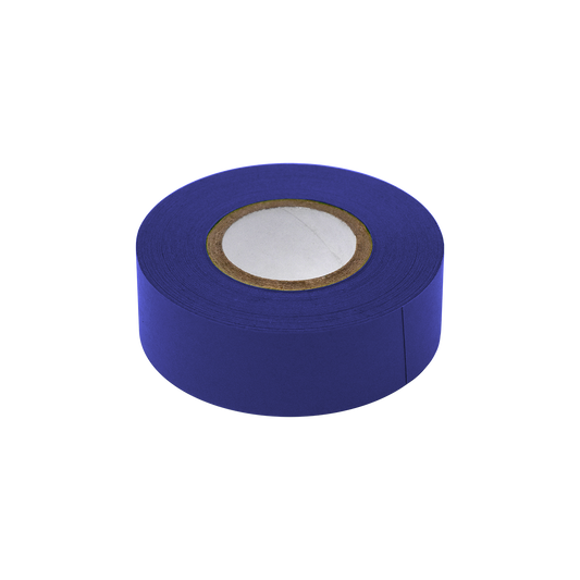 Globe Scientific LT-075X500DKB Labeling Tape 3/4" x 500" per Roll 4 Rolls/Box Dark Blue