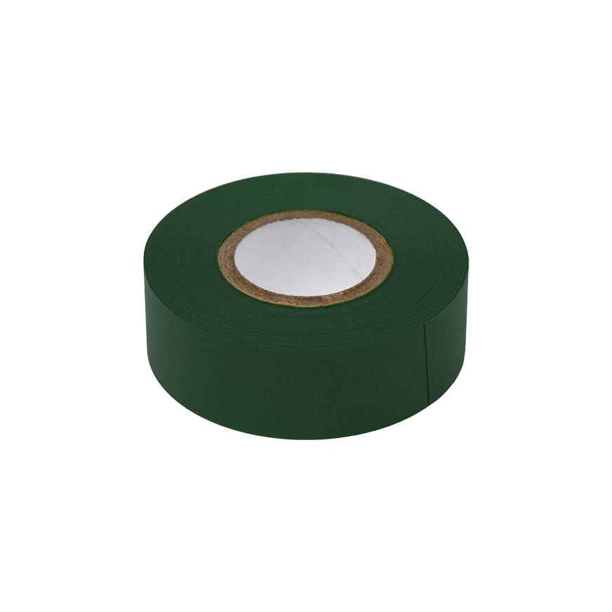 Globe Scientific LT-075X500DKG Labeling Tape 3/4" x 500" per Roll 4 Rolls/Box Dark Green