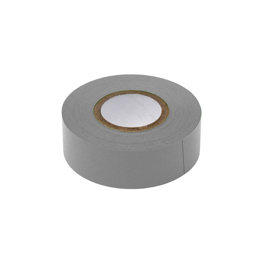 Globe Scientific LT-075X500GY Labeling Tape 3/4" x 500" per Roll 4 Rolls/Box Gray