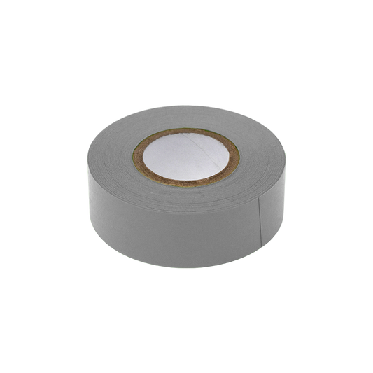 Globe Scientific LT-075X500GY Labeling Tape 3/4" x 500" per Roll 4 Rolls/Box Gray