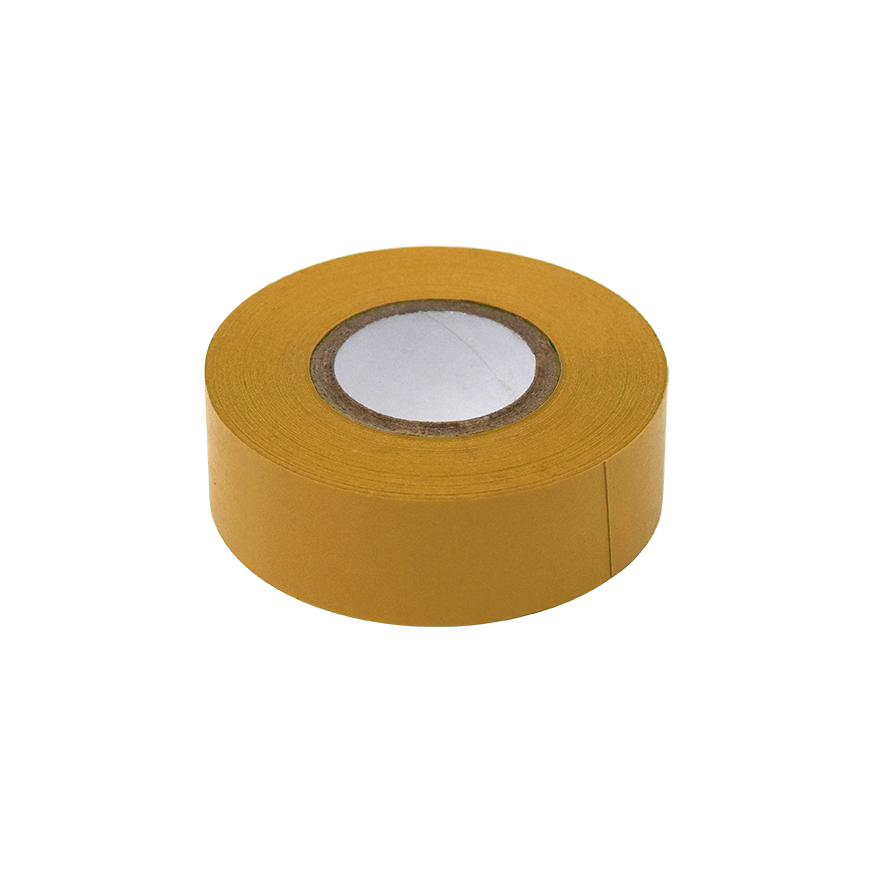 Globe Scientific LT-075X500T Labeling Tape 3/4" x 500" per Roll 4 Rolls/Box Tan
