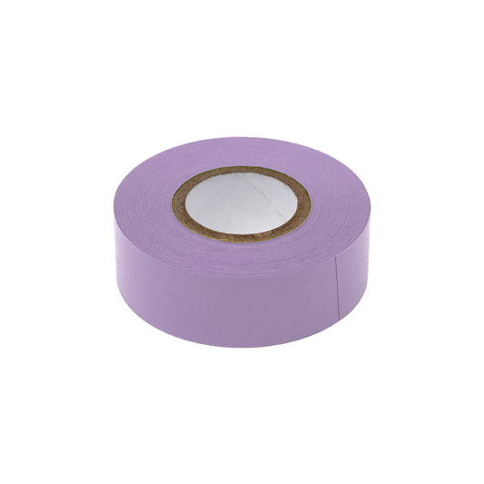 Globe Scientific LT-075X500V Labeling Tape 3/4" x 500" per Roll 4 Rolls/Box Violet