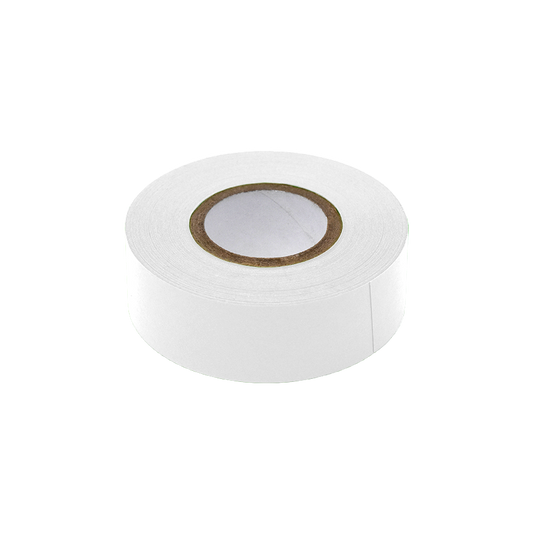 Globe Scientific LT-075X500W Labeling Tape 3/4" x 500" per Roll 4 Rolls/Box White