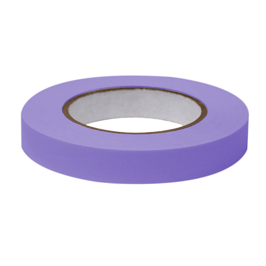 Globe Scientific LT-075X60L Labeling Tape 3/4" x 60yd per Roll 4 Rolls/Case Lavender