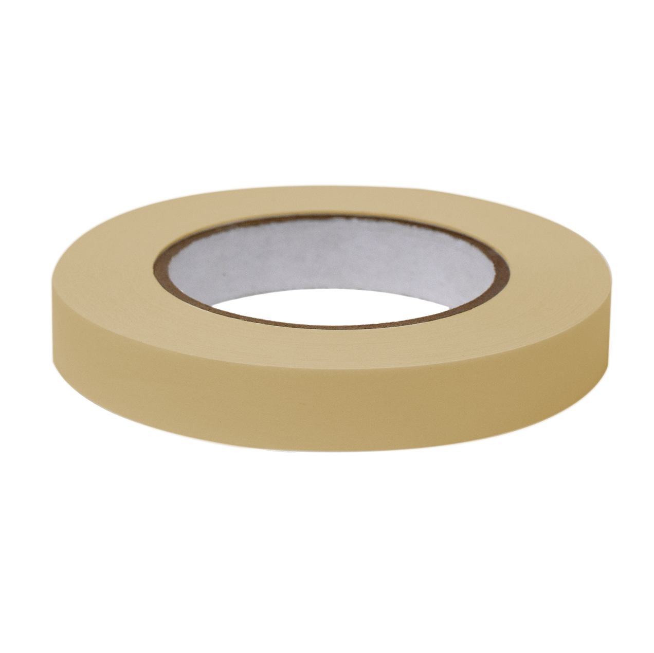 Globe Scientific LT-075X60T Labeling Tape 3/4" x 60yd per Roll 4 Rolls/Case Tan