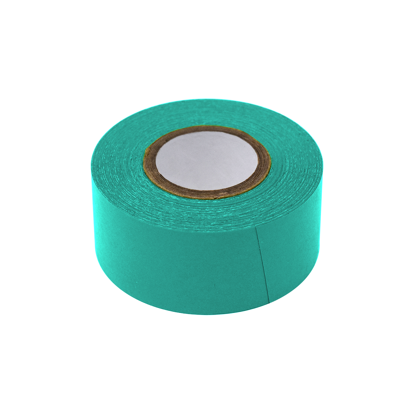 Globe Scientific LT-1X500A Labeling Tape 1" x 500" per Roll 3 Rolls/Box Aqua