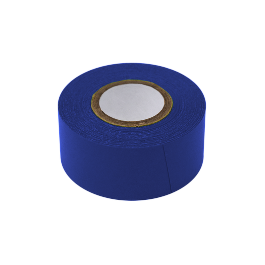 Globe Scientific LT-1X500DKB Labeling Tape 1" x 500" per Roll 3 Rolls/Box Dark Blue