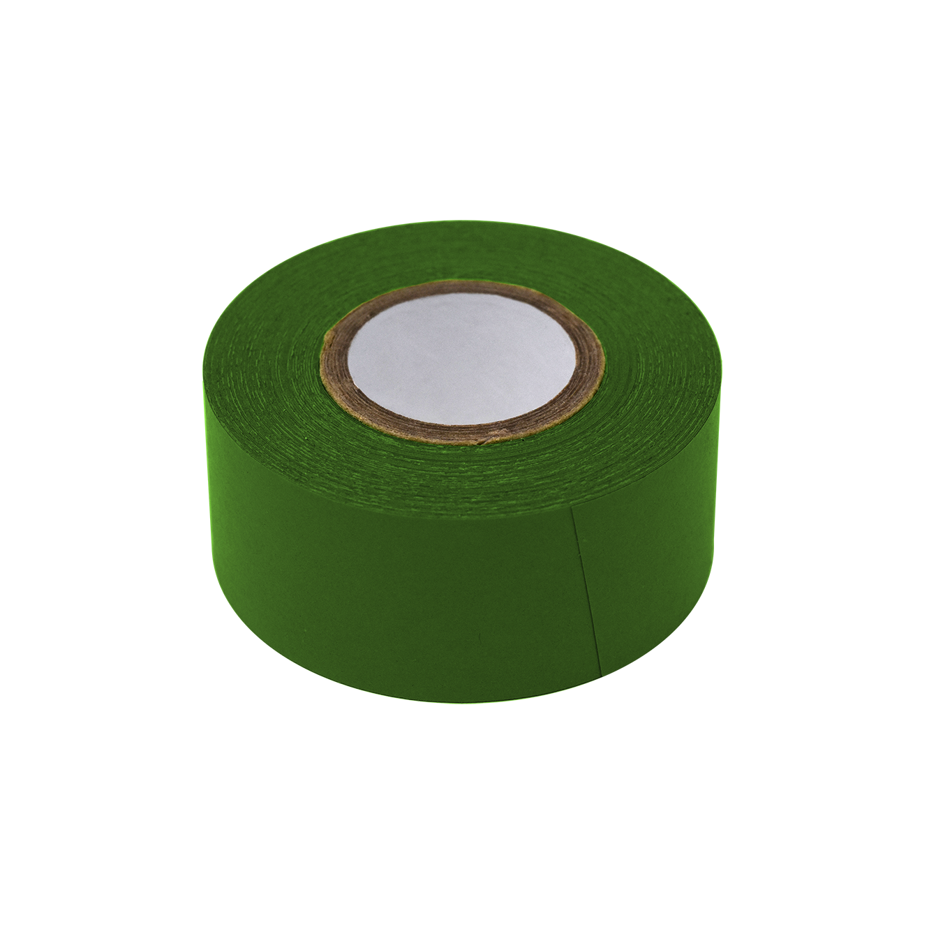 Globe Scientific LT-1X500DKG Labeling Tape 1" x 500" per Roll 3 Rolls/Box Dark Green