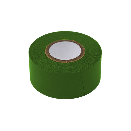 Globe Scientific LT-1X500DKG Labeling Tape 1" x 500" per Roll 3 Rolls/Box Dark Green