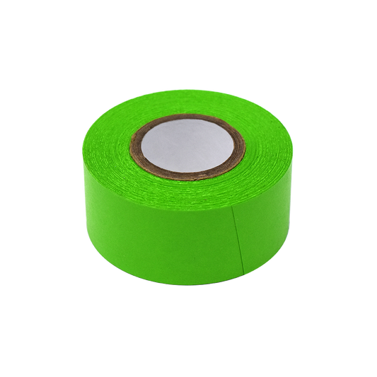 Globe Scientific LT-1X500G Labeling Tape 1" x 500" per Roll 3 Rolls/Box Green