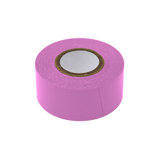Globe Scientific LT-1X500M Labeling Tape 1" x 500" per Roll 3 Rolls/Box Magenta