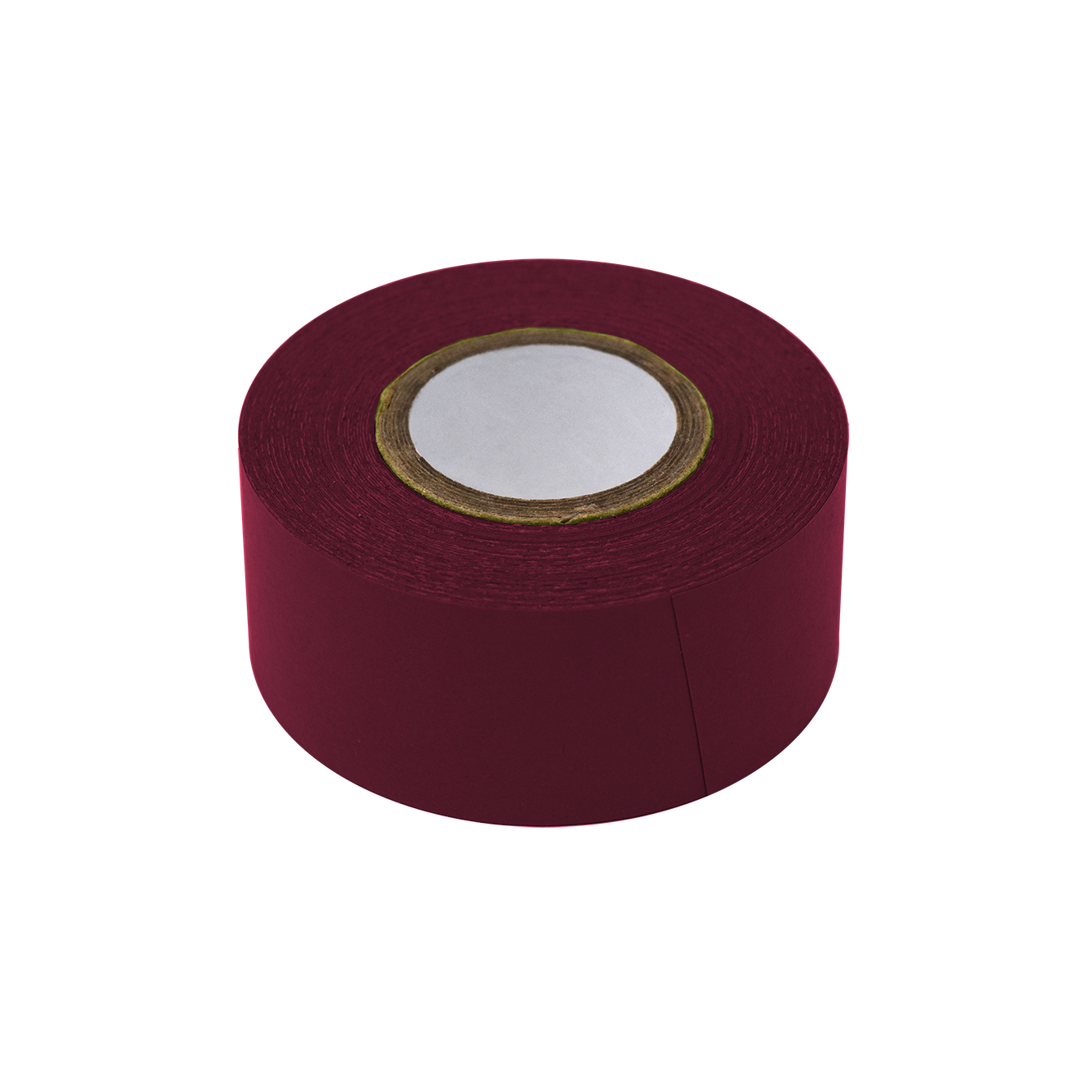 Globe Scientific LT-1X500MR Labeling Tape 1" x 500" per Roll 3 Rolls/Box Maroon