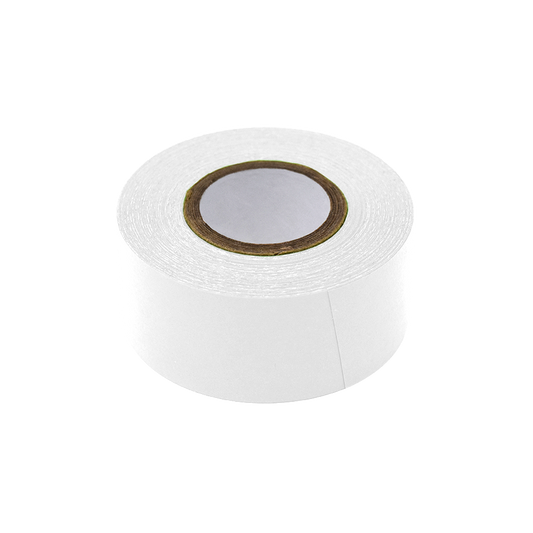 Globe Scientific LT-1X500W Labeling Tape 1" x 500" per Roll 3 Rolls/Box White