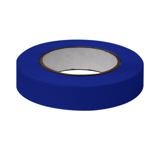 Globe Scientific LT-1X60DKB Labeling Tape 1" x 60yd per Roll 3 Rolls/Case Dark Blue