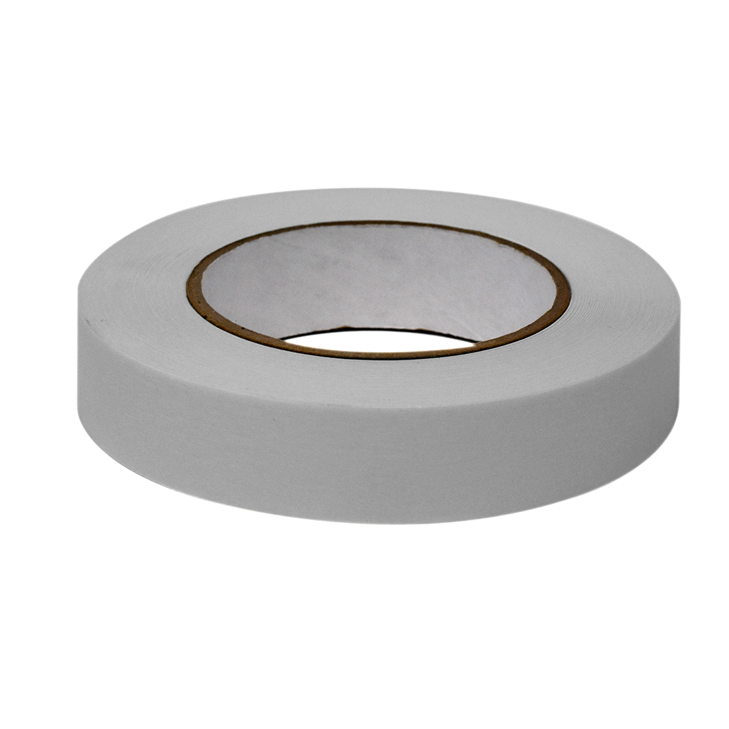 Globe Scientific LT-1X60GY Labeling Tape 1" x 60yd per Roll 3 Rolls/Case Gray