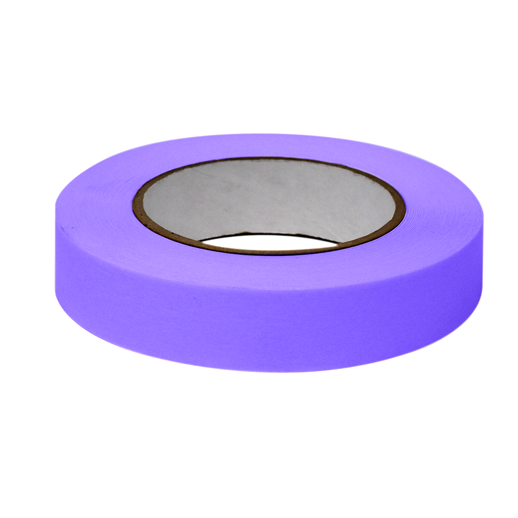 Globe Scientific LT-1X60L Labeling Tape 1" x 60yd per Roll 3 Rolls/Case Lavender