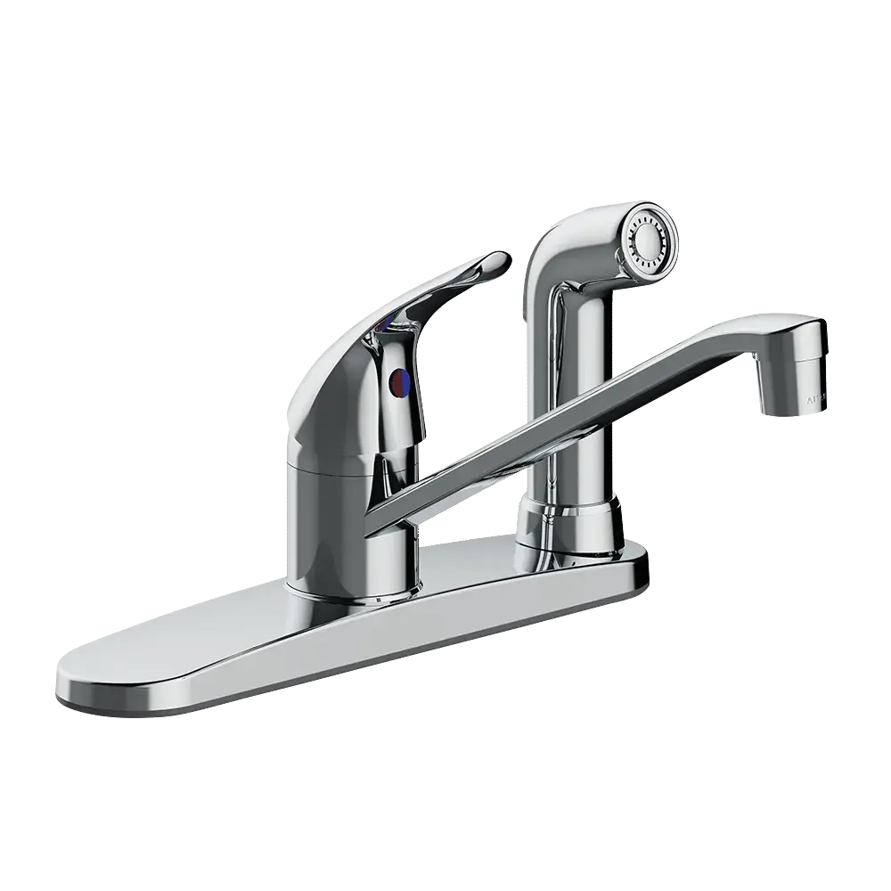 Matco-Norca LV-135C Leverage Single Handle Kitchen Faucet, Chrome