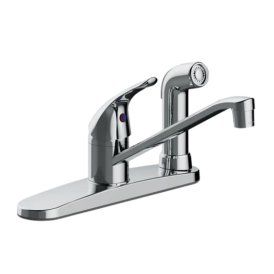 Matco-Norca LV-135C Leverage Single Handle Kitchen Faucet, Chrome
