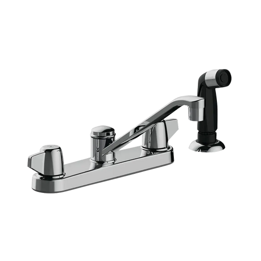 Matco-Norca LV-245C Leverage Two Handle Kitchen Faucet, Chrome