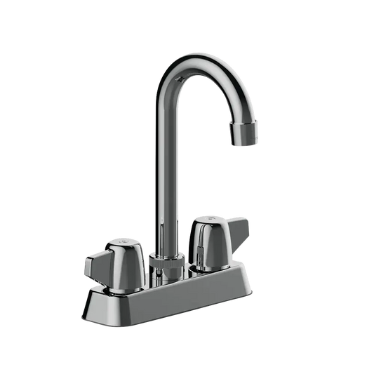 Matco-Norca LV-325C Leverage Two Handle Washerless Valve Bar Faucets, Chrome