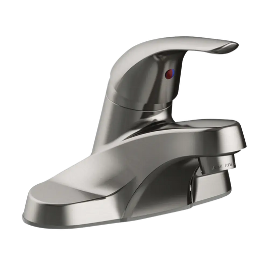 Matco-Norca LV-505BNF Leverage Single Handle Washerless Valve Lavatory Faucets, Brushed Nickel