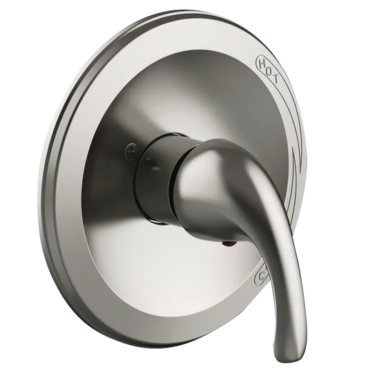 Matco-Norca LV-700BNJP Leverage Single Handle Valve Only Trim Kit, Job Pack, Brushed Nickel