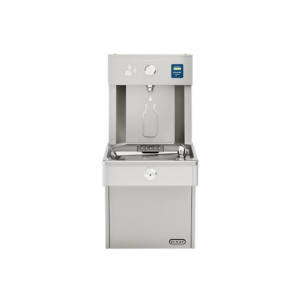 Elkay LVRCDWSK ezH2O® Vandal-Resistant Bottle Filling Station & Single Cooler Filtered Non-Refrigerated Stainless