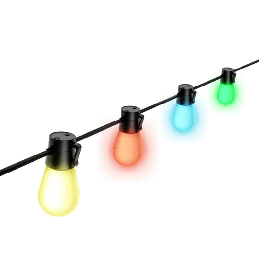 Feit Electric LVSL24-12/RGBW/AG 24 ft. Color Changing Smart LED String Lights