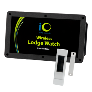 iO HVAC Controls LW-2-LV Wireless Lodge Watch For 2-Door Line Voltage For Mini Splits