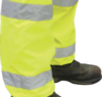 Delta Plus WEL61585HL S486 Leg Gaiter, OS, Hi Viz Lime