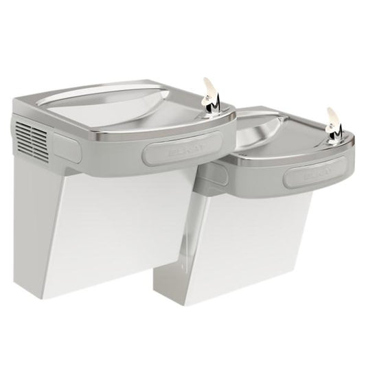 Elkay LZSTL8SC Versatile Wall Mount Bi-level ADA Cooler Filtered Refrigerated Stainless