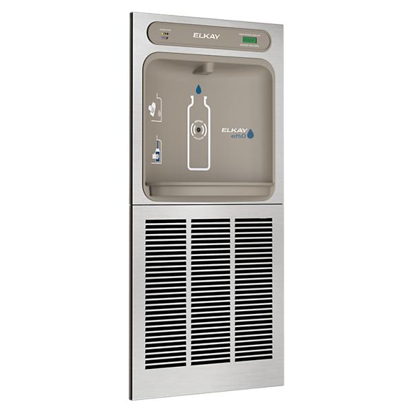 Elkay LZWSGRN8K ezH2O® In-Wall Bottle Filling Station High Efficiency Filtered Refrigerated Stainless